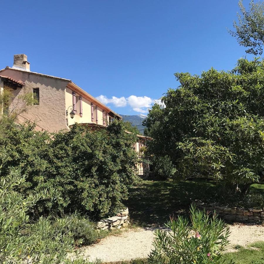 La Belle Histoire Gite Ventoux Bédoin Exteriör bild